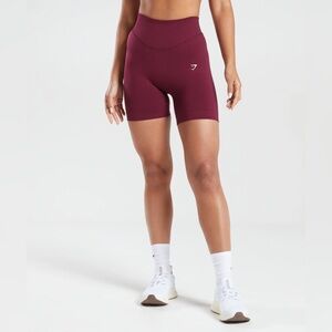 NWOT Gymshark Sweat Seamless Shorts - Plum Pink